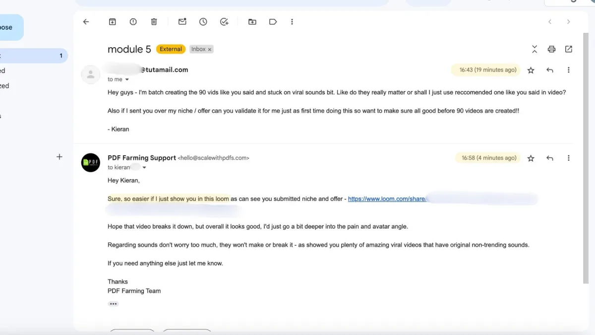 Real 1-on-1 customer support conversation
